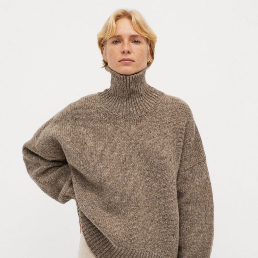 Babaa - Wool Jumper - no17 - dark mist